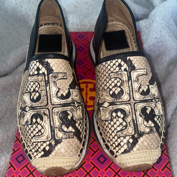 TORY BURCH SNAKESKIN - Picture 1 of 4